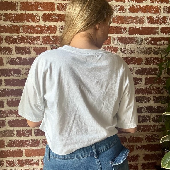 Penn State Nittany Lions White Cropped Tee 
tagged: XL - Picture 4 of 8